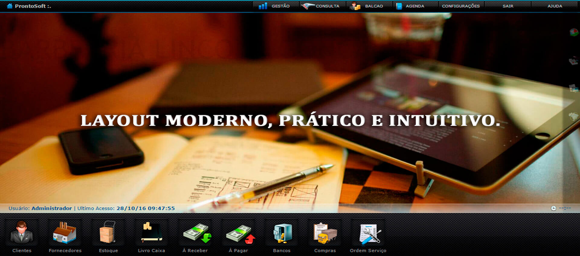 Layout Moderno